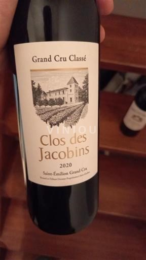 Bordeaux Saint-Émilion Grand Cru Clos des Jacobins GCC 2020
