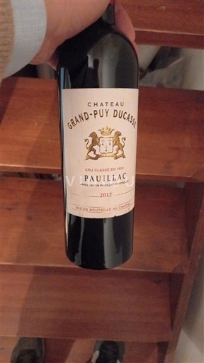 Bordeaux Pauillac Château Grand-Puy Ducasse GCC 2012