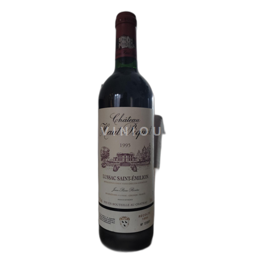 Bordeaux Lussac-saint-émilion Château Haut-Piquat 1995