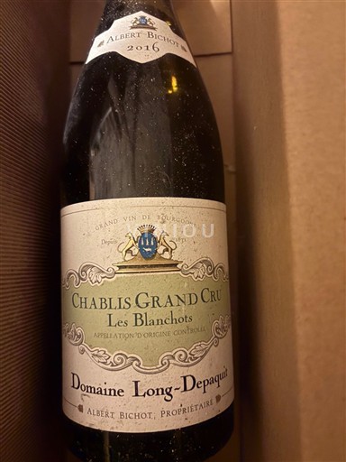 Bourgogne Chablis Grand Cru Domaine Long-Depaquit Les Blanchots 2016
