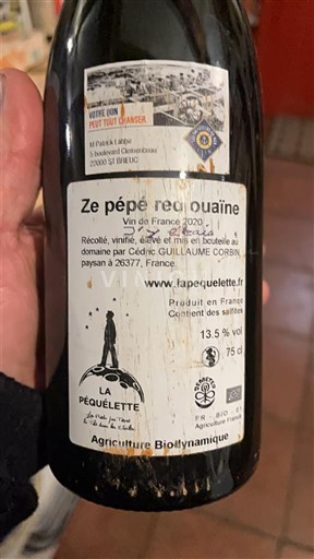 Thung lũng Rhône Không được chỉ định La Péquélette Ze pépé requinaine 2020