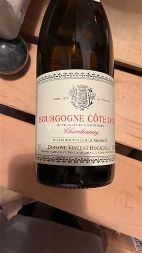 Bourgogne Bourgogne Côte d'Or Domaine Vincent Bouzereau Không niên vụ