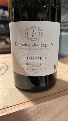 Rona dolina Gigondas Domaine S Espiers Les Grames 2023