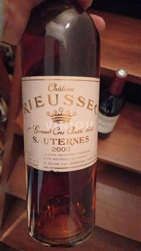 Bordeaux Sauternes Château Rieussec 1GCC 2000