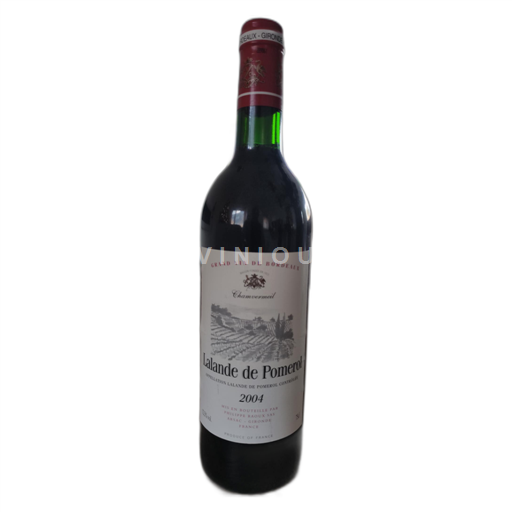 Bordeaux Lalande-de-pomerol Chamvermeil 2004