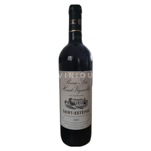 Bordeaux Saint-Estèphe Beau-Site Haut-Vignoble 2003