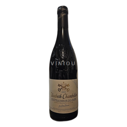 Vallée du Rhône Châteauneuf-du-pape Jean Pierre Boisson Elisabeth Chambellan 2022