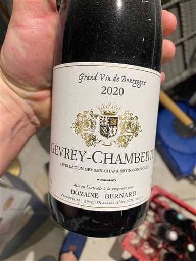 Вина Rouge sec Domaine Bernard 2020 Francuska Burgundija Dževre-Šamberten AOC