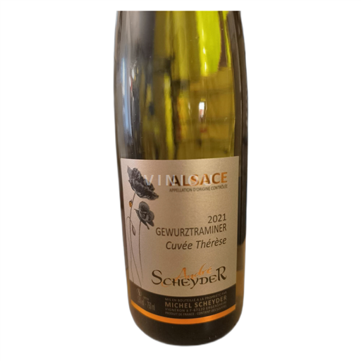 Alsace Gewurztraminer André Scheyder Thérèse 2021
