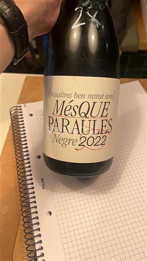 Catalonia Pla de Bages Més Que Paraules Negre 2022