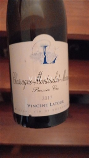 Bourgogne Chassagne-montrachet Premier Cru Vincent Latour Morgeot 2017