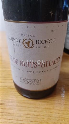 Bourgogne Côte de nuits villages Albert Bichot Không niên vụ