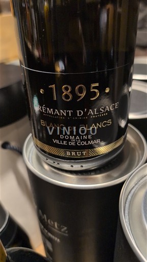 Alsace Crémant d'Alsace Domaine Ville de Colmar Blanc de Blancs 2024