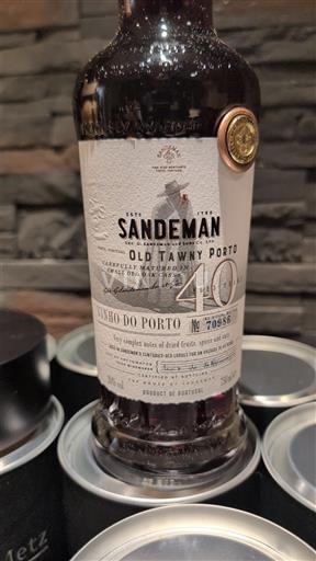 Bồ Đào Nha Porto Sandeman 40 Years Old Tawny Porto Không niên vụ