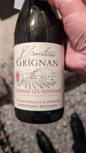 Rhône Valley Grignan-les-Adhémar Comtesse de Grignan 2021 Non-Vintage
