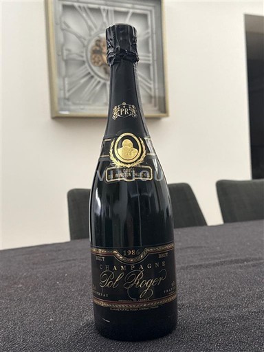Šampanja Šampanjec Pol Roger Sir Winston Churchill 1988