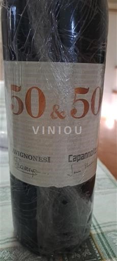 Toscana Ikke specificeret Avignonesi & Capannelle 50&50 2018