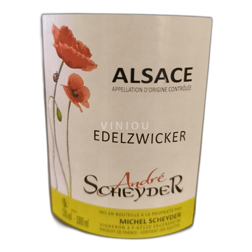 Alsace Edelzwicker André Scheyder Edelzwicker Non-Vintage