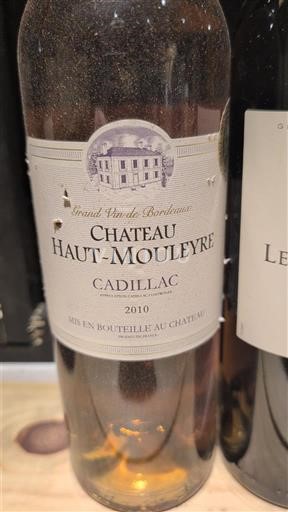 Bordeaux Cadillac Château Haut-Mouleyre 2010