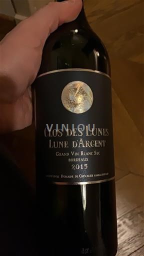 Bordeaux Clos des Lunes Lune d'Argent 2015