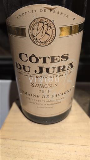 Jura Côtes-du-jura Domaine Savagny Savagnin 2011