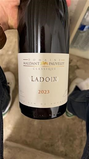 Bourgogne Ladoix Domaine Maldant Pauvelot Classique 2023