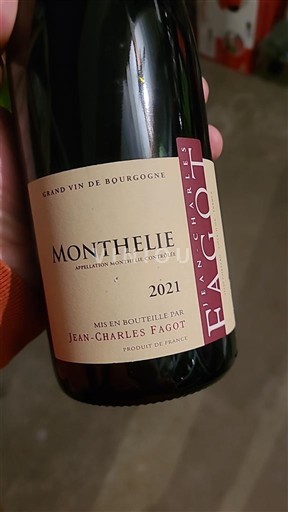 Borgonha Monthélie Jean-Charles Fagot 2021