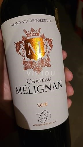 Bordeaux Médoc Château Mélignan 2015