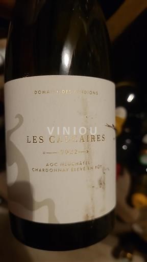 Neuchâtel Cortaillod Domaine Des Landions Les Calcaires 2022