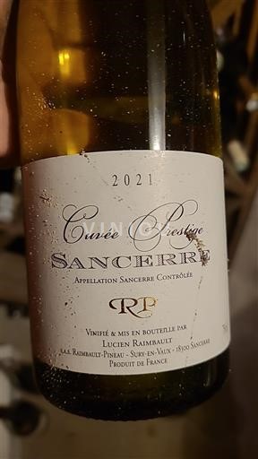 Valle della Loira Sancerre Lucien Raimbault Prestige 2021