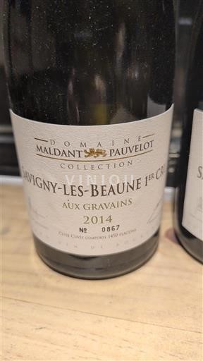Bourgogne Savigny-lès-beaune Premier Cru Domaine Maldant-Pauvelot Aux Gravains 2014