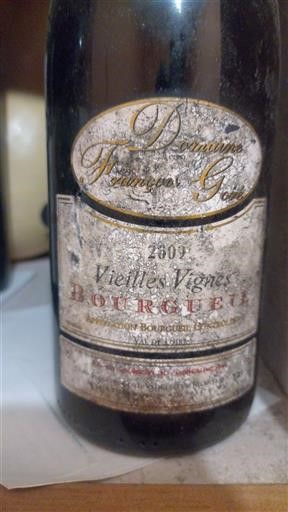 Dolina Loare Bourgueil Domaine François Gay Vieilles Vignes 2009