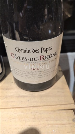 Thung lũng Rhône Côtes-du-rhône Chemin des Papes Vieilli en fûts de chêne 2016