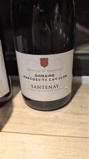 Bourgogne Santenay Domaine Marguerite Carillon 2018