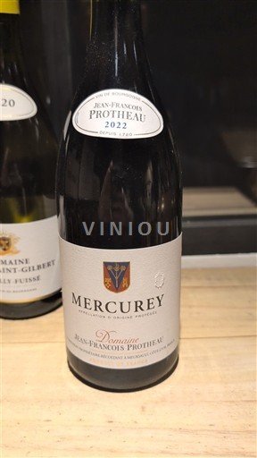 Bourgogne Mercurey Domaine Jean-François Protheau 2022
