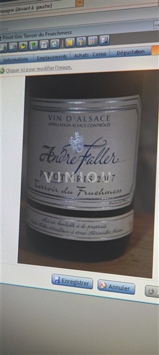 Alsace André Faller Terroir du Fruehmess 2007