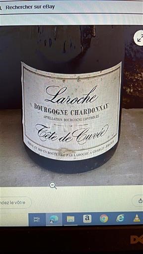 Bourgogne Bourgogne Chardonnay Laroche Tête de 1996
