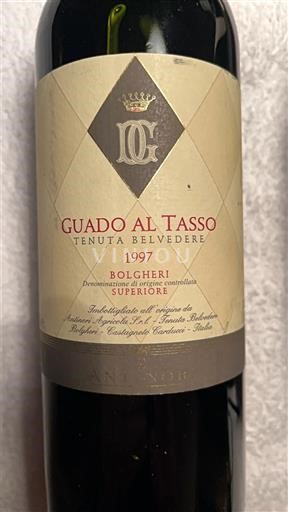 Toscane Niet gespecificeerd Tenuta Belvedere Guado al Tasso 1997