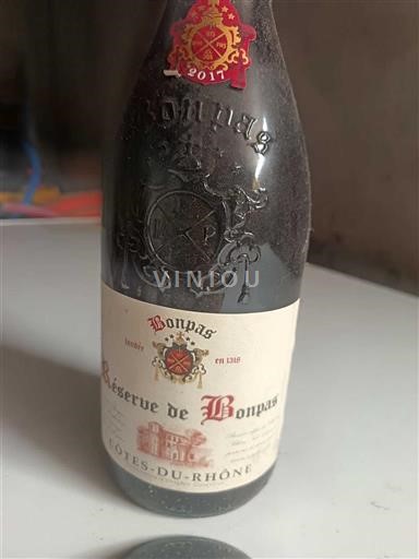 Thung lũng Rhône Côtes-du-rhône Bonpas Réserve de Bonpas 2017