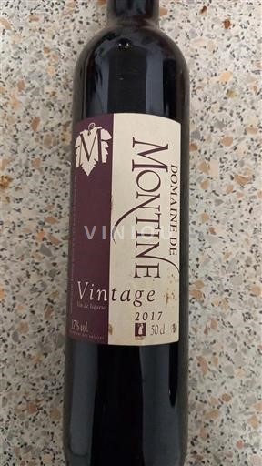 Thung lũng Rhône Grignan-les-adhémar Domaine Montine Vintage 2017