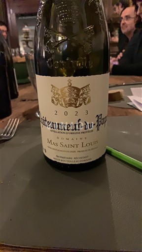 Valle del Rodano Châteauneuf-du-Pape Mas Saint Louis 2023