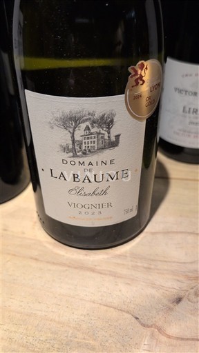 Languedoc et Roussillon Pays d'oc Domaine La Baume Elisabeth 2023