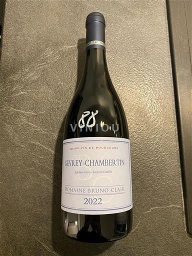 Bourgondië Gevrey-Chambertin Domaine Bruno Clair 2022
