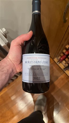 Bourgondië Morey-saint-denis Domaine Bruno Clair En la rue de Vergy 2022