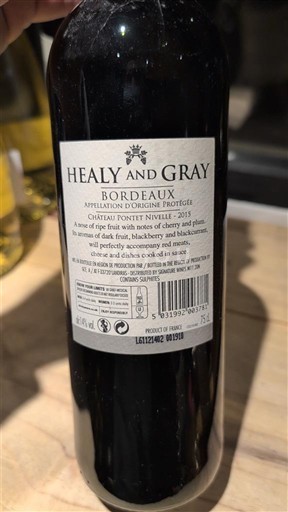 Bordeaux Château Pontet Nivelle 2015