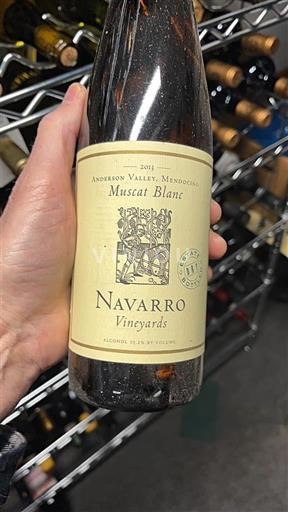 Vùng trồng nho được cấp phép California Thung lũng Anderson Navarro Vineyards Muscat Blanc 2013