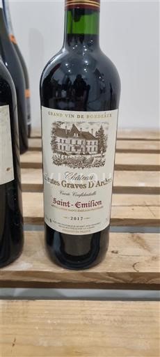 Bordeaux Saint-Émilion Château Hautes Graves d'Arthus 2017
