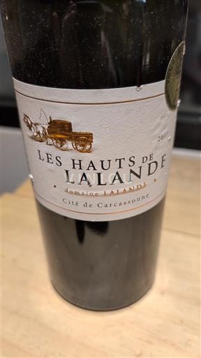 Linguadoca e Rossiglione Città di Carcassonne Domaine Lalande Les Hauts de Lalande 2017