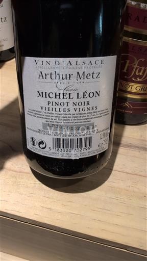 Alsácia Arthur Metz Michel Léon Vieilles Vignes 2018