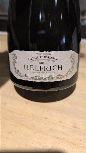 Alsace Crémant d'Alsace Helfrich 2021